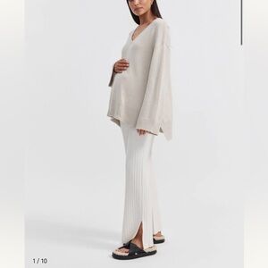 Legoe heritage ivory magnolia pants, size 0/S/4